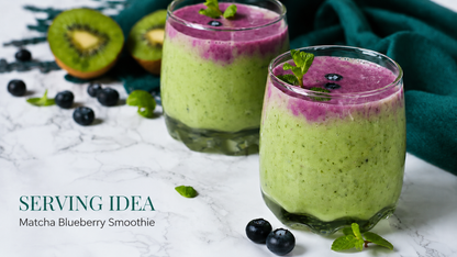 Japanese Matcha & Blueberry Powder Bundle – 2 × 100g